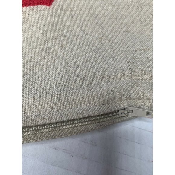 Ahoy Nautical Pillow Shams (2) Linen Blend NEW - Picture 4 of 6